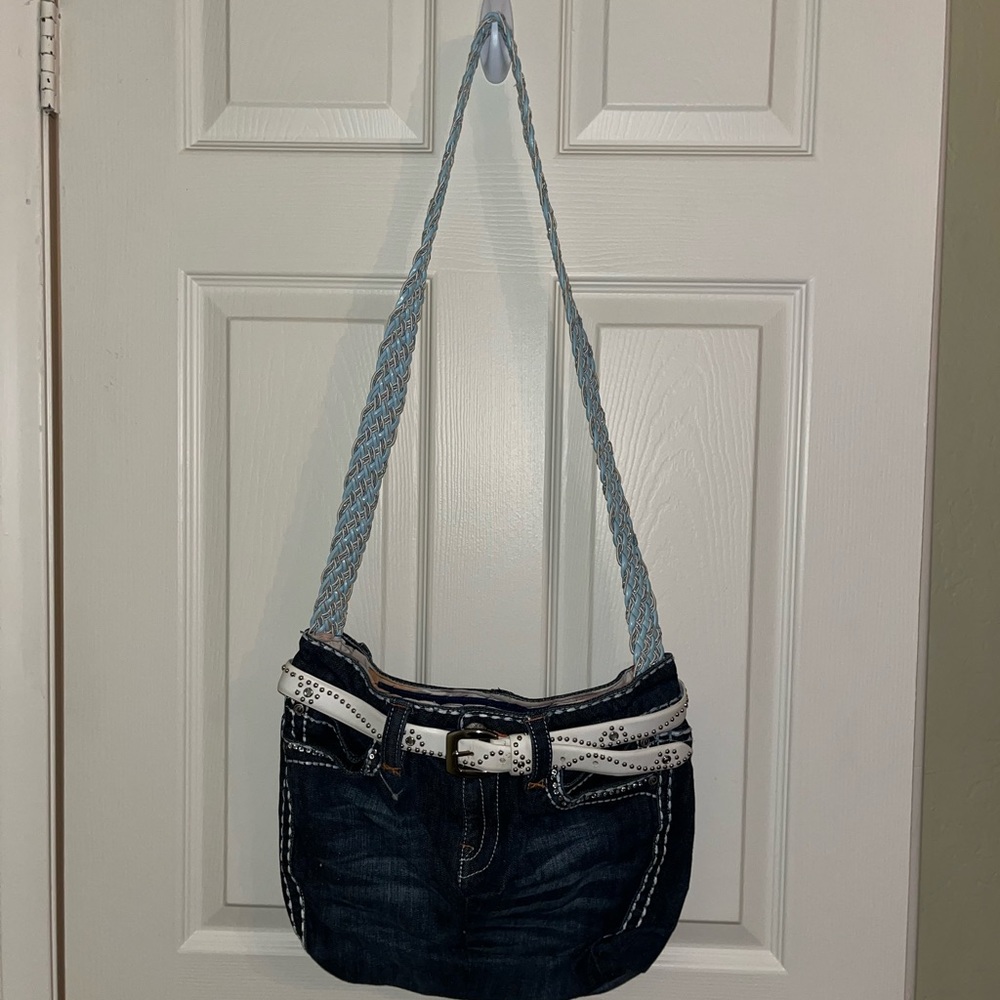 Y2K Upcycled Denim Handbag